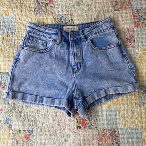 pacsun jean shorts